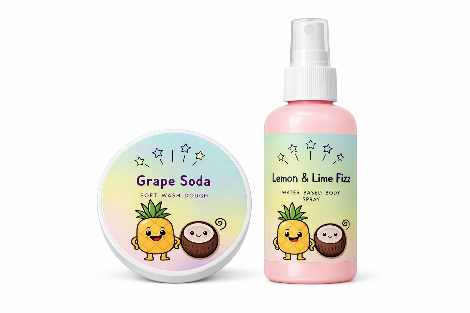 Soft Wash Dough & Body Spray Duo – Mix & Match (£9.50)