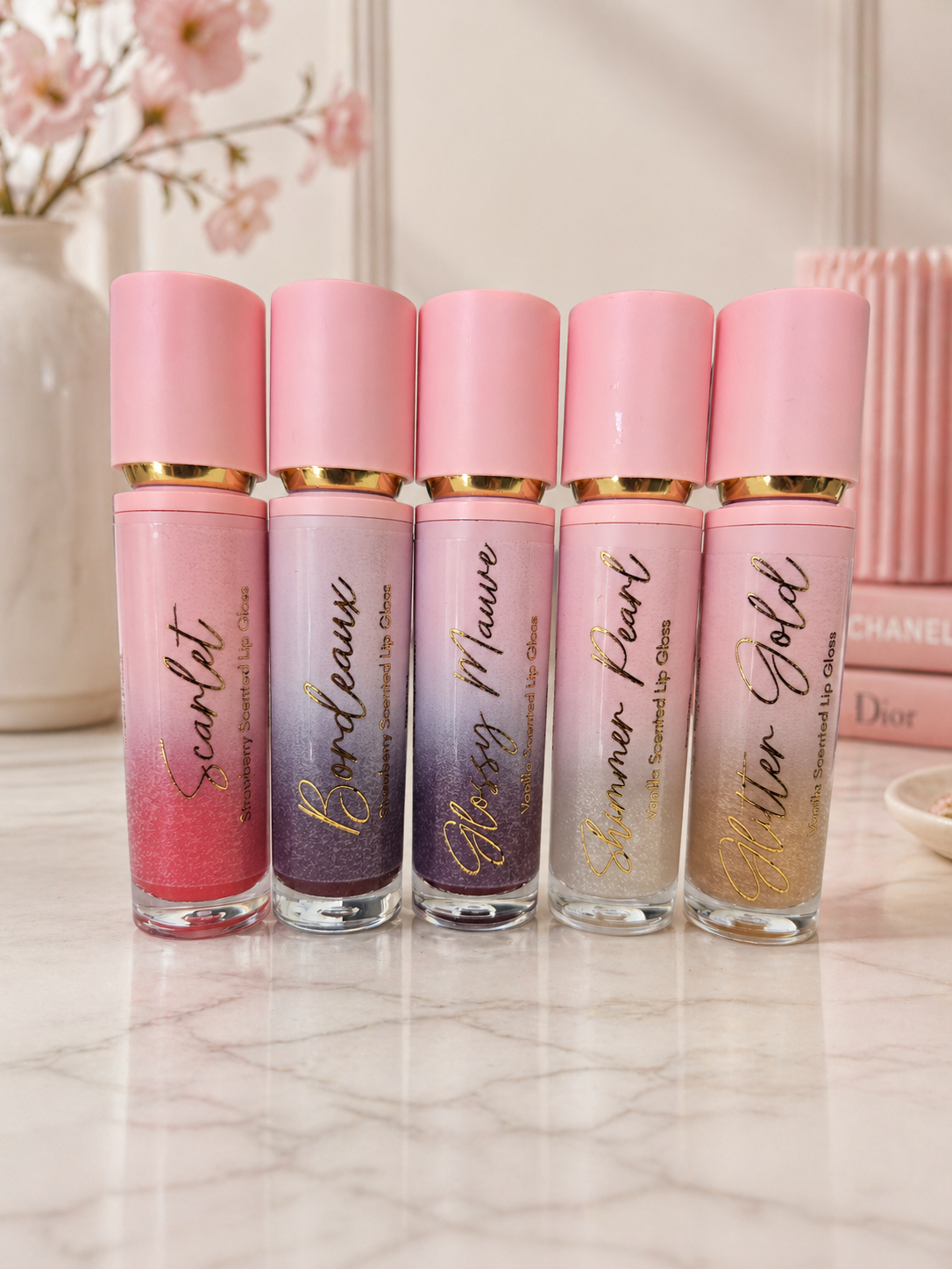 Tinted Flavoured Lip Gloss – Multiple Colours & Fruity Flavours